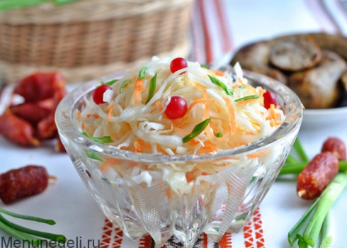 Рецепт квашеной капусты классический с пошаговыми фото | Меню недели