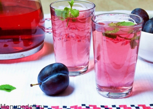Компот из слив