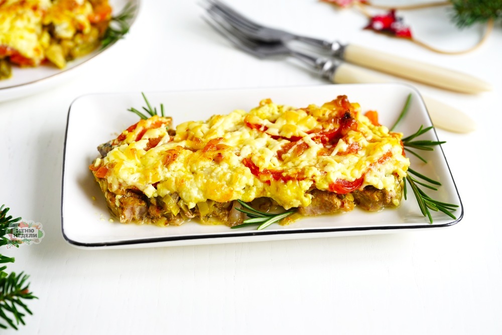 Мясо по-царски в духовке на новогодний стол: рецепт с видео и фото пошагово | Меню недели